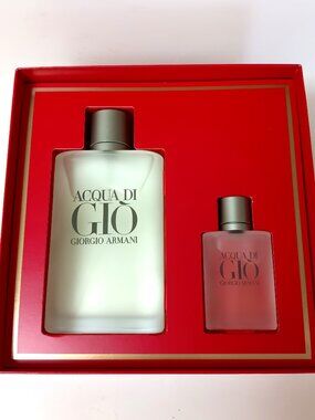 Giorgio Armani - 2 Pc Set Eau De Toilette ACQUA DI GIO for Homme: 200 ml & 30 ml